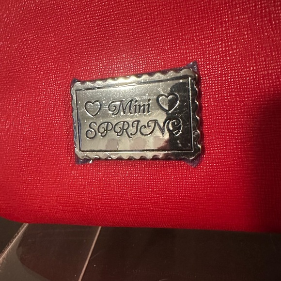 NWOT - Mini Spring Red Crossbody Purse - Picture 5 of 5